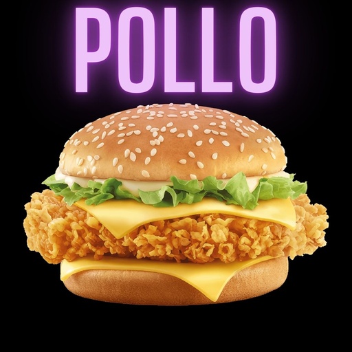 Hamburgesa de Pollo Doble