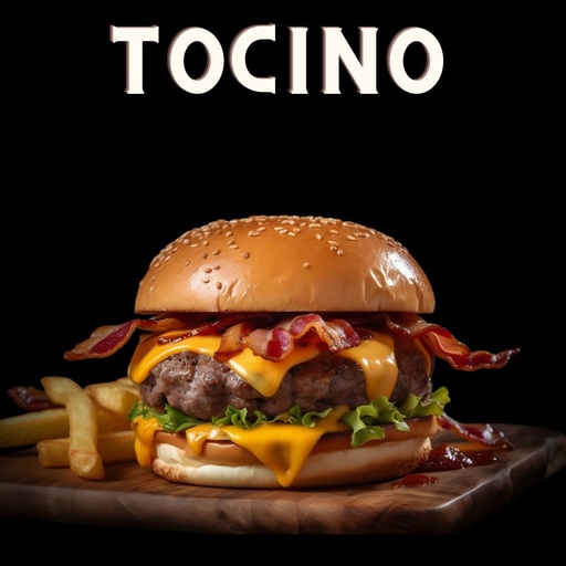 Hamburgesa Tocino Doble